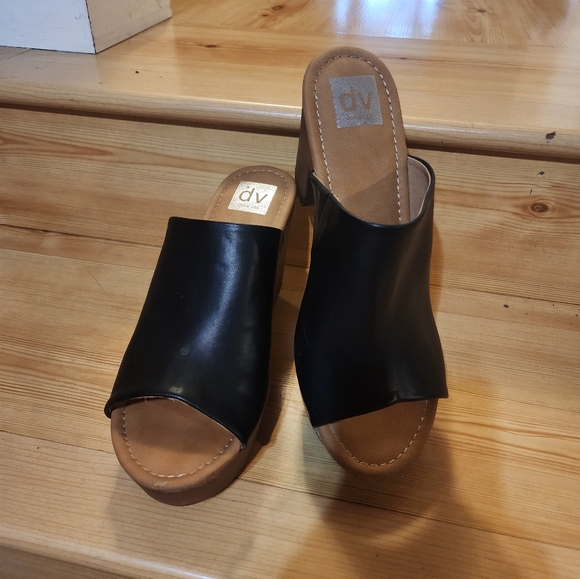 Dolce Vita Women's Block Heeled Backless Sandals - Picture 10 of 12